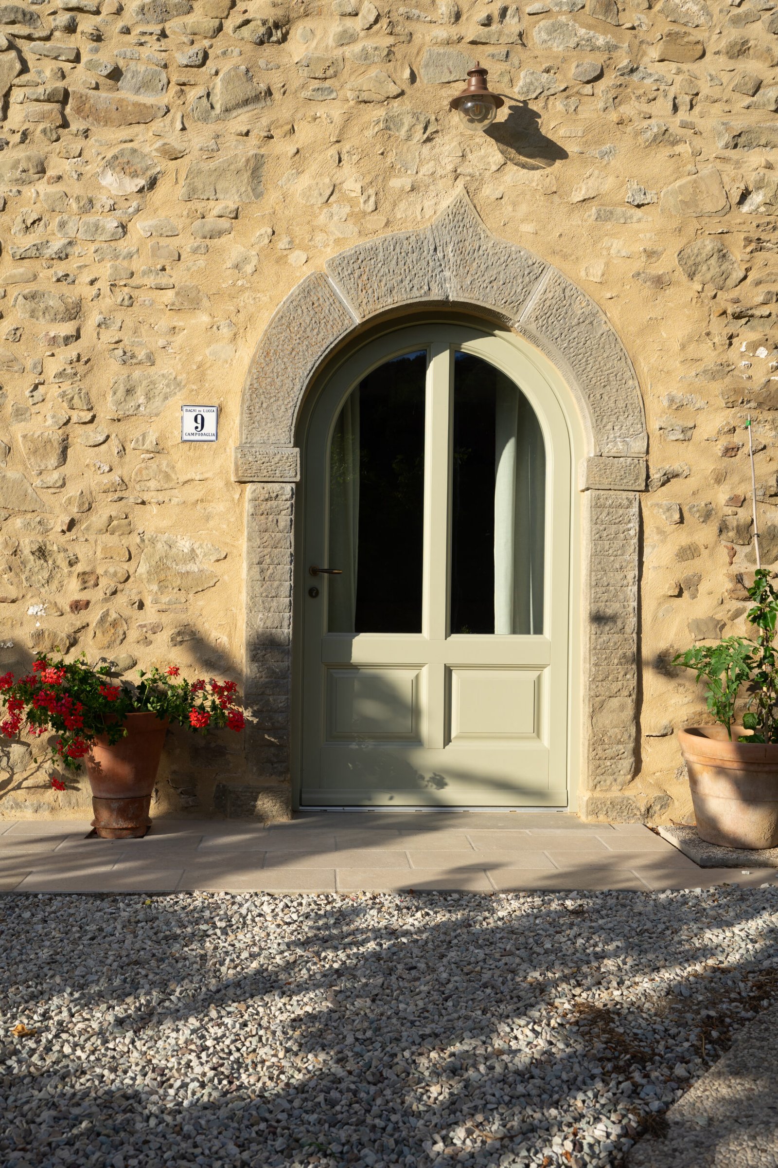 The view from the lounge at Campodaglia