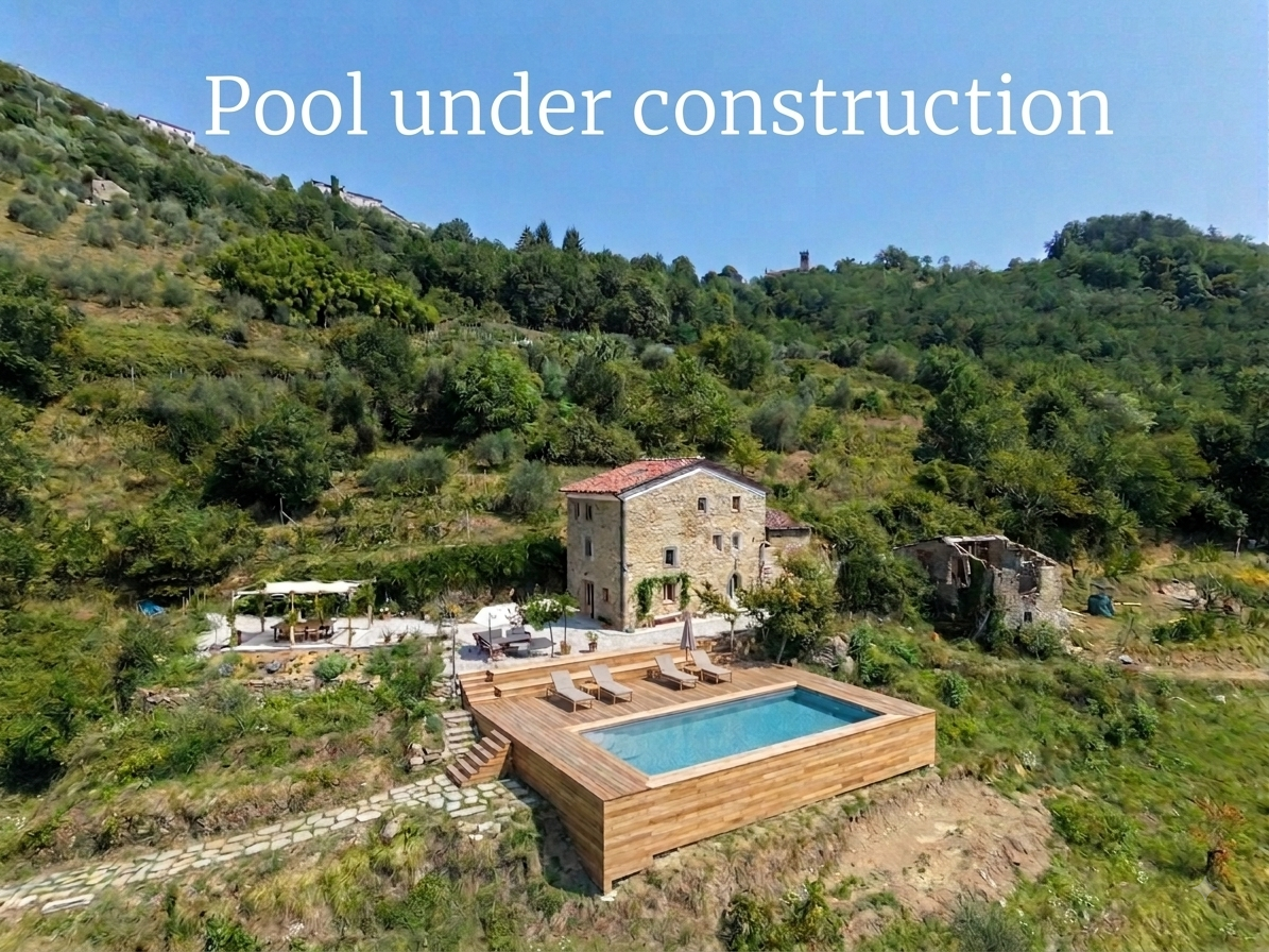 AI Conceptualization of the pool at Campodaglia